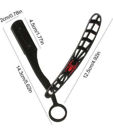 Afurl Barber Razor Holder Razor Holder Barber Manual Razor Holder Spider Foldable Shaving Tool Stand Shaving Stand for Shaving Tool Non-Slip Razor Holder red - Buy Online on GoSupps.com