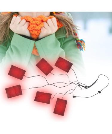 Portable USB Electric Heating Pad Vest - Washable Fabric Heater for Winter Outdoor Use - Buy Online on GoSupps.com