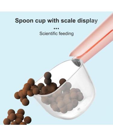 Teksome Dog Food Scoop | Transparent Puppy Measuring Cup - Practical Dry Food Scoops for Dogs and Cats Small Pet Feeding Supplies - Buy Online on GoSupps.com