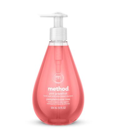 Method Gel Hand Wash  Pink Grapefruit  Biodegradable Formula  12 fl oz (Pack of 1)