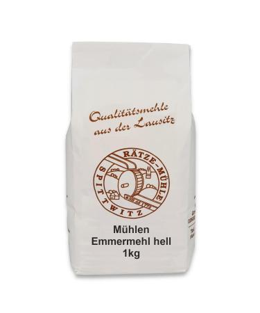 Mills Emmer Flour Light 1000g - Fresh from R tze Mill | 100% Regional & Natural Quality - Buy Online on GoSupps.com