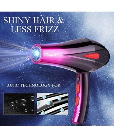 Professional Electric 4000W Travel Household Hair Dryer Hair Styling Tools Blow Dryer Hot and Cold Air Dryer Salon With Nozzle - Buy Online on GoSupps.com