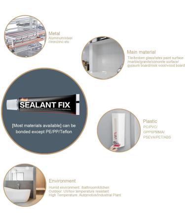 Sealant Fix - No More Nail Glue 6ml Multi-Purpose Glue Nail- Glue Adhesive Sealant Quick Drying Waterproof Invisible Strong Adhesive Glue Rowces - Buy Online on GoSupps.com