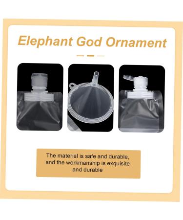 Beaupretty 1 Set Liquid Storage Bag Squeeze Station Pouches Plastic Travel Pouches for Shampoo Travel Body wash Toiletries Dispenser Lotion Bag White Stand up Cosmetic Bag The pet Clamshell 8X7.5X2CM White - Buy Online on GoSupps.com