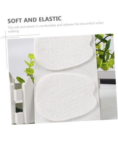 NOLITOY 4 Pairs Forefoot Pads - Non-Slip Metatarsal Cushions for High Heels & Shoes - Comfortable Insole Inserts - Adjustable Felt Pads - White - Buy Online on GoSupps.com