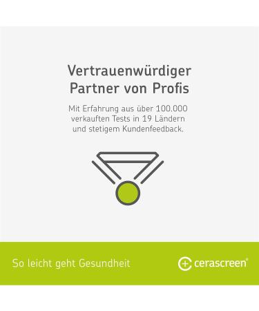 Homocysteine Test from Cerascreen | Convenient Home Testing for Arteriosclerosis & Hypertension | Professional Lab Analysis & Detailed Report - Buy Online on GoSupps.com