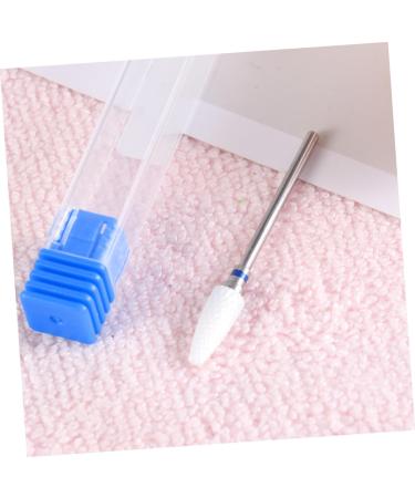 minkissy drill nail grinding head electric nail file carbide bit alloy clean hard carbide nail drill bit carbide drill bit nail drill tool polisher grinding head to rotate manicure medium As Shown - Buy Online on GoSupps.com