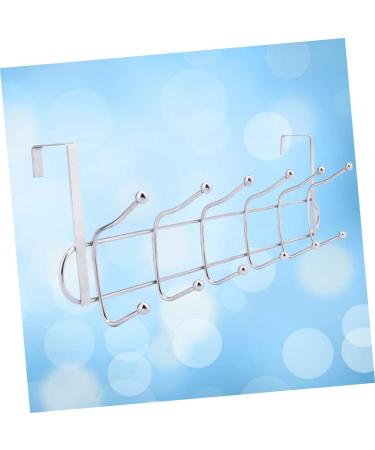 Alipis 6 Clothes for Stainless Storage Steel Cabinet Door Organizer Home Hook Rack Hooks Hanger Kitchen medium As Shown - Buy Online on GoSupps.com