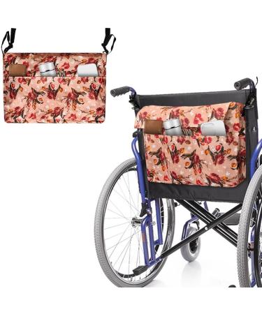 Firstrays Wheelchair Bag Printed Wheelchair Bag Electric Wheelchair Walker Accessory Bag Wheelchair Bag - Buy Online on GoSupps.com