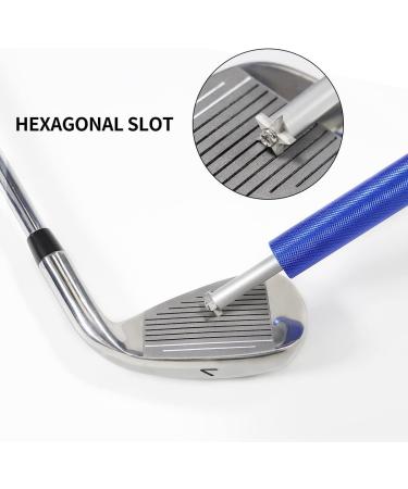 ENHUA Golf Club Groove Sharpener with Magnetic Connection Design - Blue - Buy Online on GoSupps.com