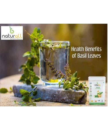 CROW Pack of 2 Tulsi Powder Moringa Powder (500 GM Each) Combo Pack 1 KG by B Naturall - Buy Online on GoSupps.com