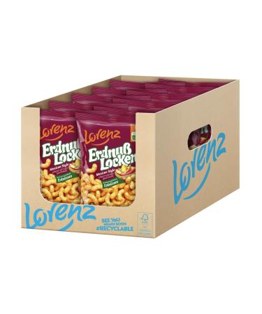 Lorenz Snack World Peanut Curls Mexican - Pack of 11 (11 x 175g) - Delicious Crunchy Snack for International Shipping - Buy Online on GoSupps.com