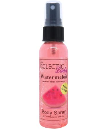 Watermelon Body Spray Body Mist for Women with Clean Light & Gentle Fragrance Long Lasting Perfume with Comforting Scent for Men & Women Cologne with Soft Subtle Aroma For Daily Use Double Strength 2 Fl Oz (Pack of 1)