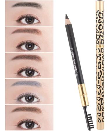 Baluue 2pcs Eeyebrow Pen with Brush Eyebrow Definer Pencil Eyebrow Makeup Long Lasting Waterproof Dark Coffee 3# 1 count (Pack of 1) Dark Coffee 3 - Buy Online on GoSupps.com