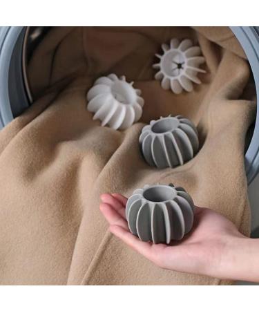 Frdun Anti-Winding Washing Machine Ball Laundry Ball Silicone Laundry Scrubbing Balls Solid Soften and Fluff Laundry Ball Enhance Your Machine Cleaning Power 1pcs White - Buy Online on GoSupps.com