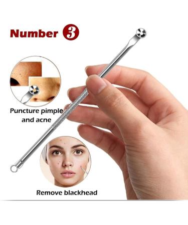 Musment 5PCS Blackhead Remover Pimple Tool Kit Acne Tools - Buy Online on GoSupps.com