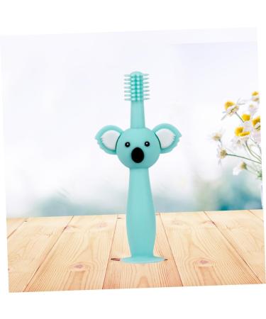 Alasum Baby Training Brush | Toddler Toothbrush with Silicone Teether & Soft Bristles Perfect for Early Dental Care - Buy Online on GoSupps.com