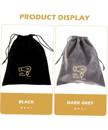 Healeved 8 Pcs Hair Dryer Bag Storage Bags for Cosmetic Travel Containers Travel Storage Bag Flannel - Buy Online on GoSupps.com