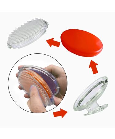 TailaiMei Exfoliating Brush for Ingrown Hair Treatment - Prevent Bikini Bumps and Razor Bumps - Smooth Skin Solution (Orange) - Buy Online on GoSupps.com