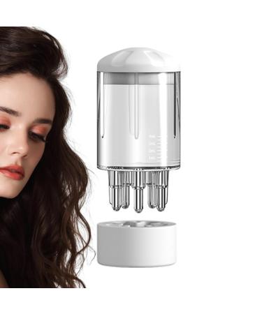 Zunishaone Scalp Oil Applicator Hair Proposal Bottle hair care bottle with integrated massage tools for hydration and daily maintenance white