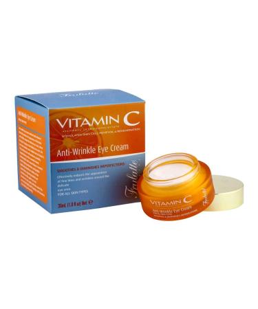 Frulatte Eye Cream Anti Aging Eye Care for Puffy Eyes Treatment  Eye Cream for Puffiness and Bags Under Eyes  Vitamin C Eye Cream and Eye Wrinkle Cream for Face  30-ml  1-fl oz