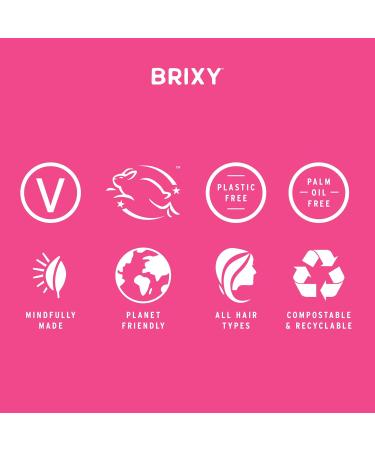 BRIXY Balancing Shampoo & Conditioner Bar Set | Moisturizing Body Wash Bar | Controls Oil Hydrates All Hair Types | pH Balanced Color Safe Vegan Citrus - Buy Online on GoSupps.com