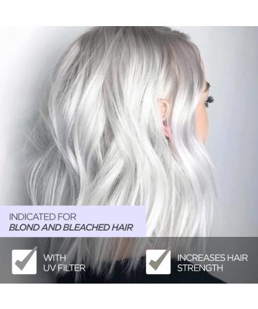 Rich Beauty Platinum Color Depositing Purple Mask - Neutralize Yellow Tones, Tones Blonde & Platinum Hair - For Color Treated Hair - Buy Online on GoSupps.com