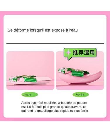 Makeup Puff Applicator - Makeup Stamp Beauty Tool | Soft Sponge for Makeup Application Accessory for Beauty Routine Easy Use Gentle Application - Buy Online on GoSupps.com