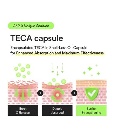 Abib Soothing Acne Care Duo: Heartleaf Teca Capsule Serum Calming Drop & Heartleaf Spot Pad Calming Touch 80pads I Centella Asiatica & Niacinamide Serum Toner Pads for Sensitive Skin - Buy Online on GoSupps.com