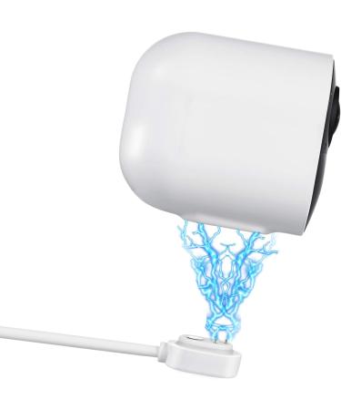 6ft/1.8m Weatherproof Outdoor Charging Cable with Quick Charge Adapter Compatible with Arlo Ultra/Ultra 2/Pro 3/Pro 4 (White) (NOT Compatible with Arlo Essential Spotlight) - Buy Online on GoSupps.com