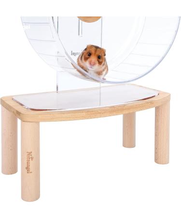 Niteangel Anti-Slide Hamster Wheel Platform - Fits for Niteangel Super-Silent Hamster Wheel | Acrylic Wheel | Wooden Wheel | Cloud Series Hamster Wheel (Medium) - Buy Online on GoSupps.com