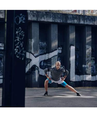 Bauerfeind Sports Compression Upper Leg Sleeves - Thigh & Hamstring Support | Medium/Long, Black (1 Pair) - Buy Online on GoSupps.com