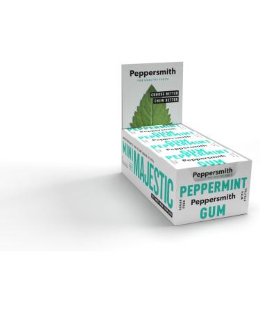 English Peppermint Sugar Free & Vegan Gum 15g (Pack of 12)) - Buy Online on GoSupps.com