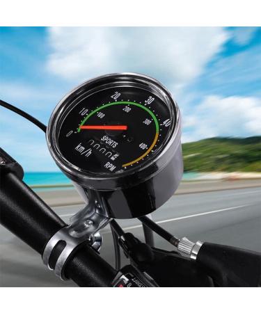Jteyult Waterproof Bicycle Bike Analog Mechanical Odometer with Hardware Fitted for 26/28/29/27.5 Inch Bicycle - Buy Online on GoSupps.com