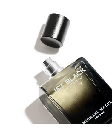 Michael Malul Jet Black Platinum Eau de Parfum for Men - 100ml | 3.4oz Jet Black Platinum 3.4 Fl Oz (Pack of 1) - Buy Online on GoSupps.com