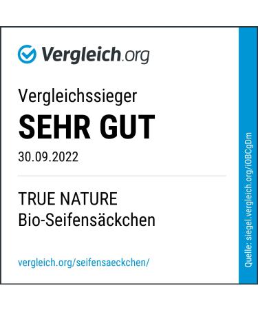 True Nature Sisal Soap Bags Set (4 Pack) - Laboratory Tested Comparison Winner for Solid Shampoo & Natural Soaps - Extra Large with Colored Labels - Buy Online on GoSupps.com