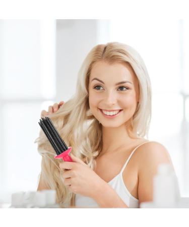 Ziennhu Hot Air Curler Nonslip Ergonomic Hair Styling Curl Curling Brush For Women 2in1 Hot Air Comb For Curling & Volumization Perfect for Home Travel Events Dating Stage Use - Buy Online on GoSupps.com