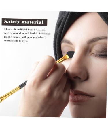 MUSISALY 15pcs Eye Shadow Brush Makeup Accessories Double Sided Makeup Brush Eyeshadow Fiber - Buy Online on GoSupps.com