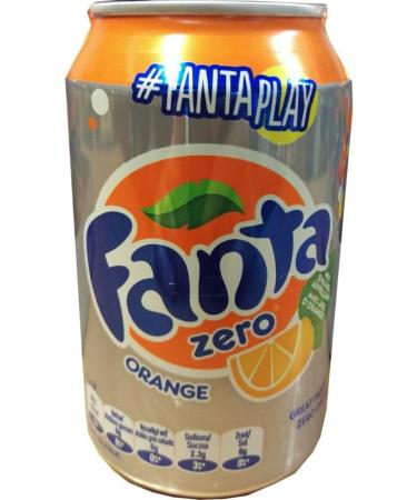 Fanta Orange Zero '72 x 0 33l Dose XXL Package - Buy Online on GoSupps.com