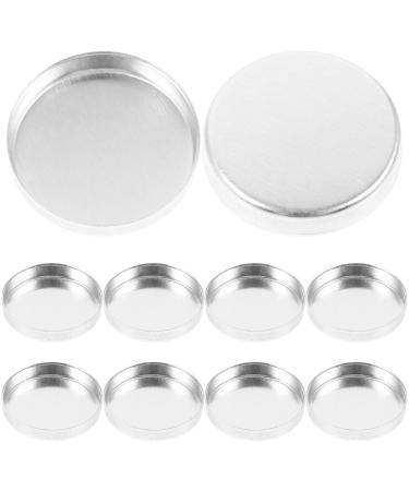 Garneck tuis Fards Paupi res Vides en Aluminium 10 Pi ces 20 MM pour Rangement Maquillage Voyage Femmes Compact L ger