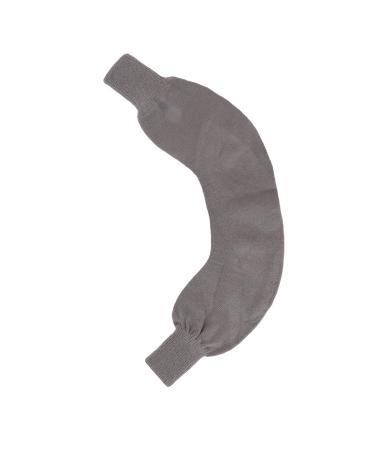 Chiciri's U-shaped heat bottle screw protection scalding protection soft protection heat bottle with U-shaped neck for the treatment of muscle pain (gray coverage)