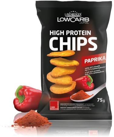 Layenberger High Protein Chips - Hot & Sweet Chili (75g) | Low Sugar Not Fried Single Pack - Buy Online on GoSupps.com