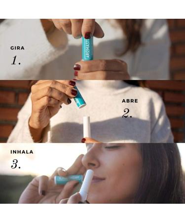 Aromatherapy Nasal Inhaler 3 Pack | 100% Organic Essential Oils for Natural Relief - Buy Online on GoSupps.com