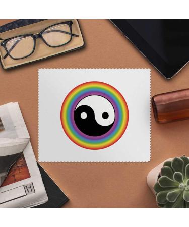 Buy 2 x Yin Yang Symbol Microfiber Lens & Eyeglass Cleaning Cloths - Perfect for International Shipping - Buy Online on GoSupps.com