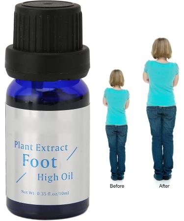 10ml Essential Foot Oil - Natural Plant Extract for Easy Absorption & Foot Bone Growth Massage - Buy Online on GoSupps.com