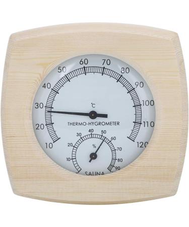 Eco-Friendly Sauna Thermo-Hygrometer | Accurate Thermometer for Sauna Enthusiasts | International Shipping Available - Buy Online on GoSupps.com
