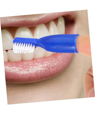 TOVINANNA 20 STK Prison Toothbrush Set - Manual & Portable Mouth Cleaning Brush - Finger Toothbrush for Travel - Short Grip Teeth Accessories (1 Pack) - Buy Online on GoSupps.com