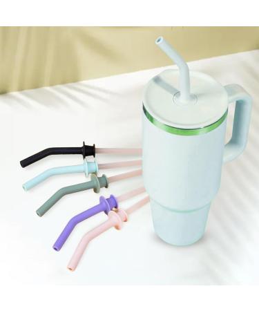 IFORYONLIFE 5 Pack Silicone Press in Straw for Stanley 40oz Tumbler Accessories Replacement Straw Bite Valve for Stanley Cup - Buy Online on GoSupps.com