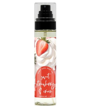 Sweet Strawberry & Cream Parfum Mist - Inspired by Sweet Strawberry & Cream by BBW | Long Lasting Scent | Fragrance Dupe